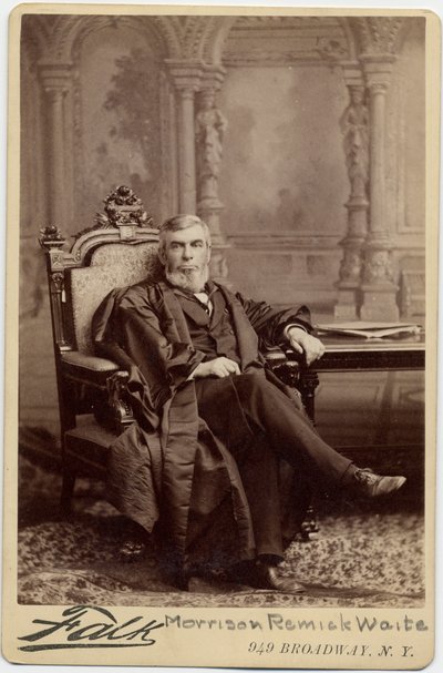 Morrison Remick Waite (1816-88), capo della giustizia degli Stati Uniti da American Photographer